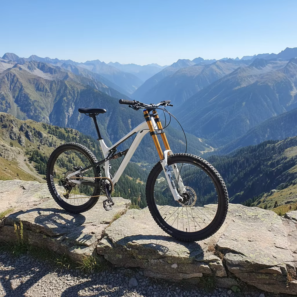 Kalosse vélo à Suspension complète en alliage d'aluminium cadre à queue souple 26/27,5 vélo avec fre