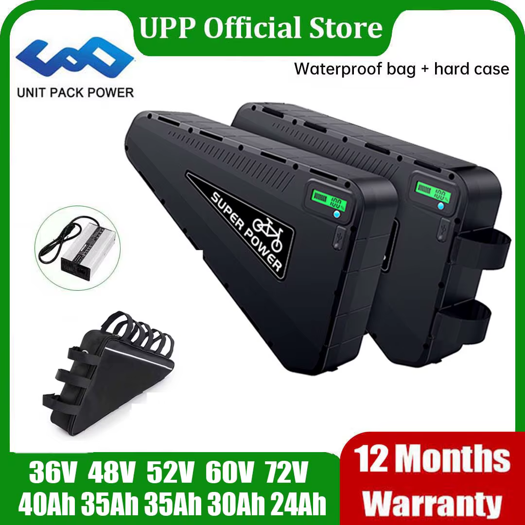 18650 21700 batterie de vélo électrique Triangle tube inférieur Batteries au Lithium Pack pour vélo 