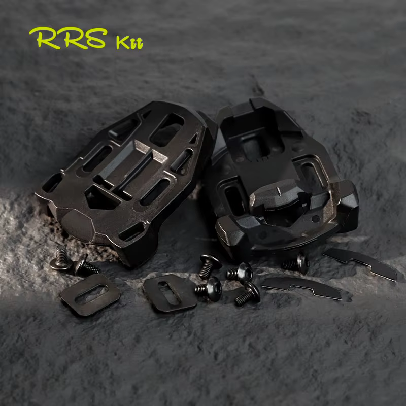Rrskit Road Bicycle Time Taquet de verrouillage à pédale autobloquante 0 ° Compatible avec le vélo