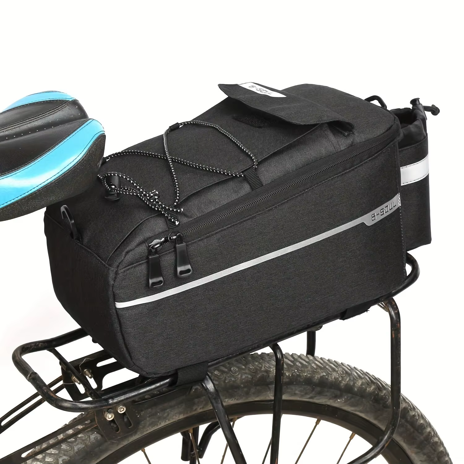 Sac arrière en chameau pour vélo de montagne B-SOUL, sac d'étagère, équipement de cyclisme, sac de s