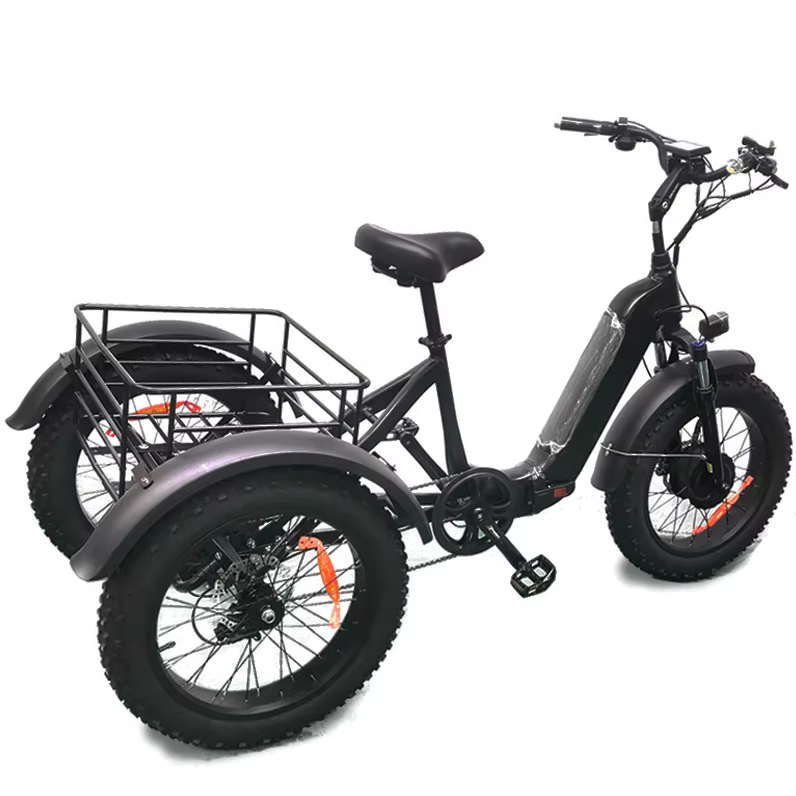 Tricycle électrique de passager Tricycle électrique adulte Tricycle électrique à 3 roues Tricycle él