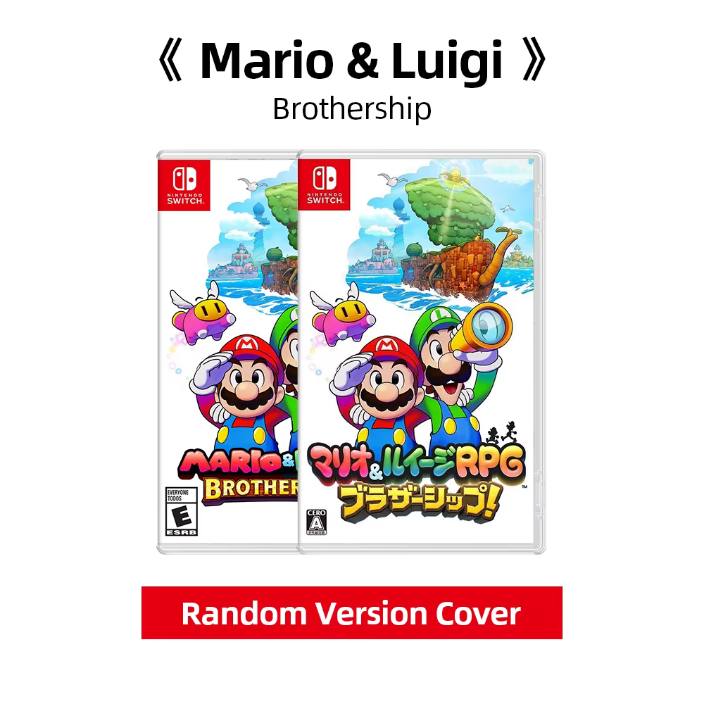 Mario & Luigi: Brothership - Offres de jeux Nintendo Switch Carte de jeu physique 100% Genre d'actio