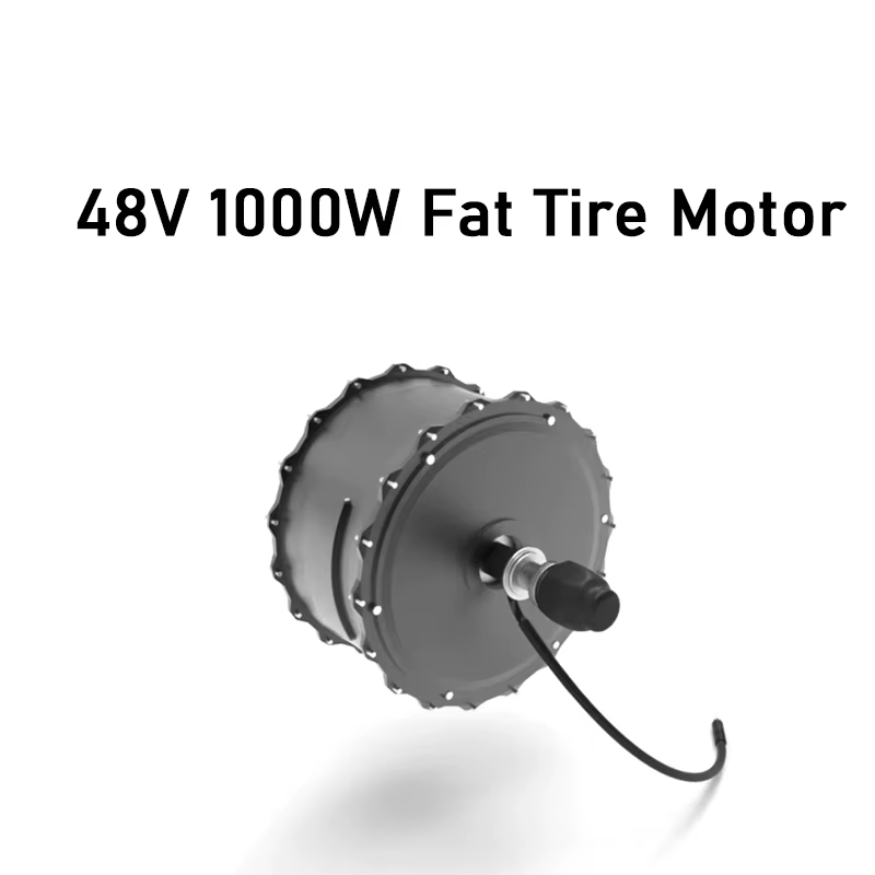 Gros pneu moyeu moteur roue 48V 1000W 4.0 "26in 20 pouces avant arrière frein à disque pilote Kit de