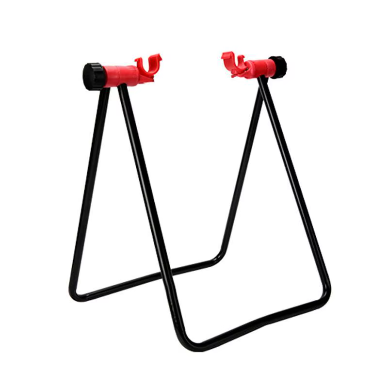 Support de stationnement vertical triangulaire pour vélo de route, support de réparation en forme de