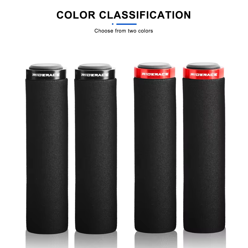 RIDERACE poignées de guidon de vélo éponge ultralégère anti-dérapant absorbant les chocs doux vtt po
