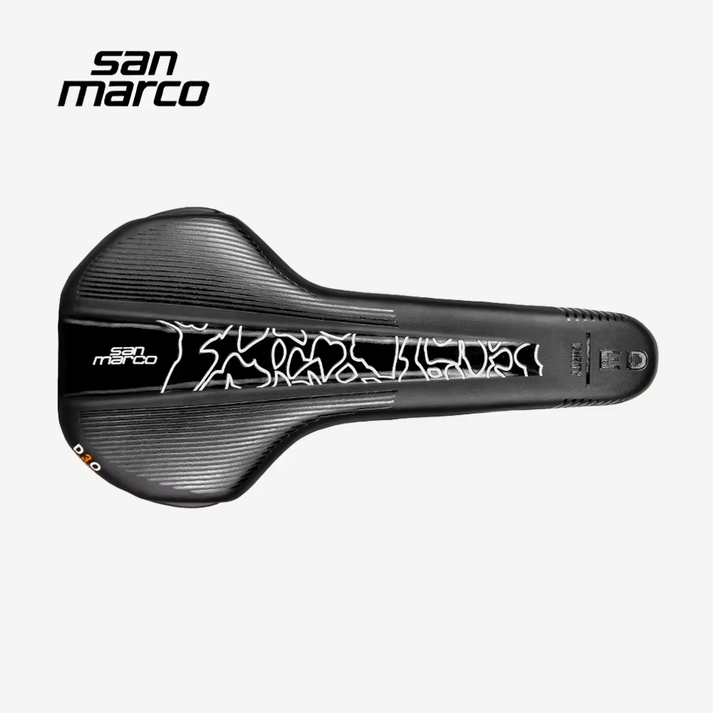 Selle de vélo VTT San Marco DIRTY ED noire pour homme, siège de vélo de montagne, selle de course VT