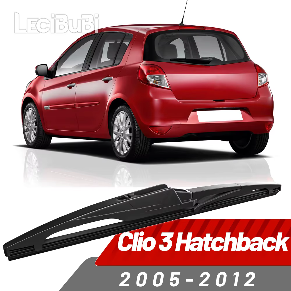Balai d'essuie-glace arrière, accessoires d'essuie-glace pour Renault Clio 3 Hatchback 2005-2012 200