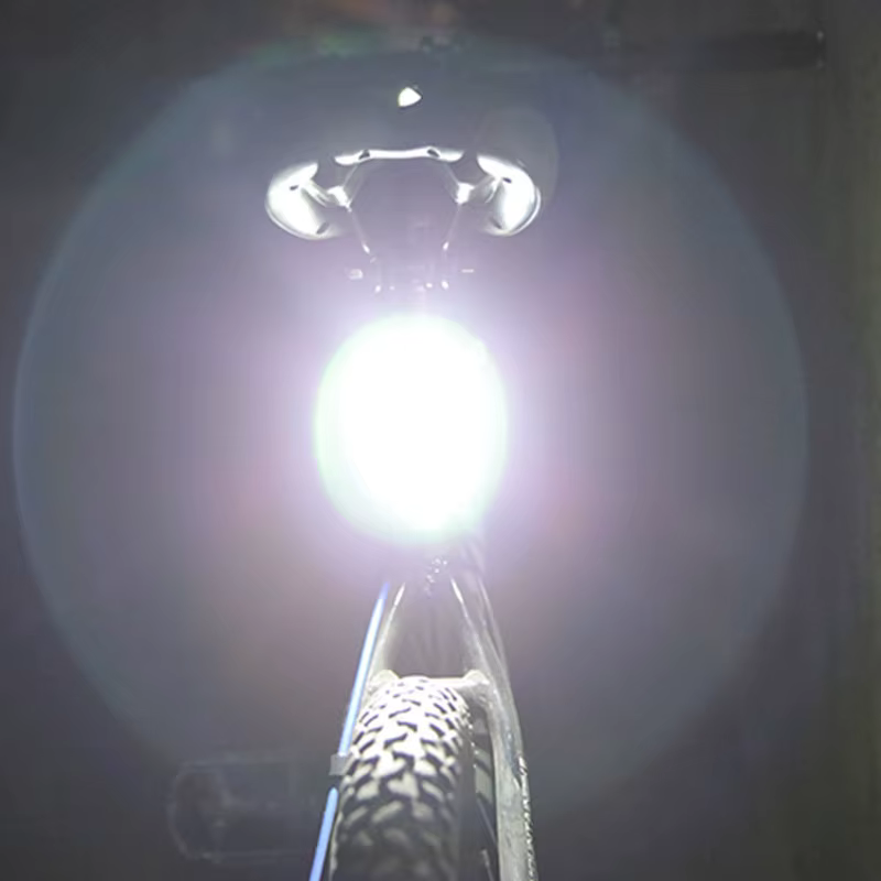 Feu arrière de vélo étanche, Rechargeable par USB, lampe d'avertissement de sécurité, accessoires cl