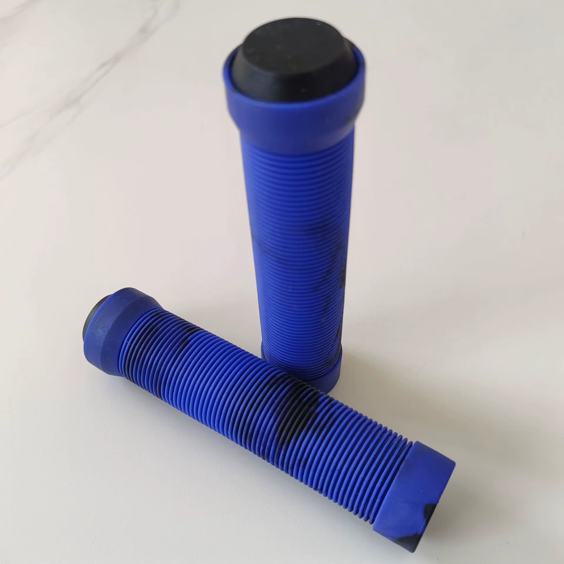 1 paire de poignées de guidon de vélo antidérapantes, couvre-guidon en caoutchouc, accessoires de vé
