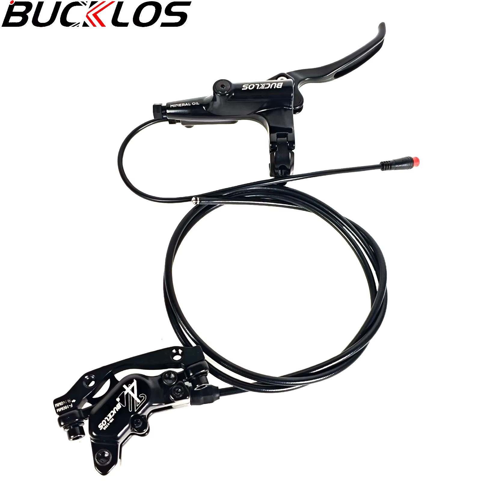 BUCKLOS HD-E735 frein hydraulique de vélo électrique 1150mm 1950mm frein hydraulique de mise hors te