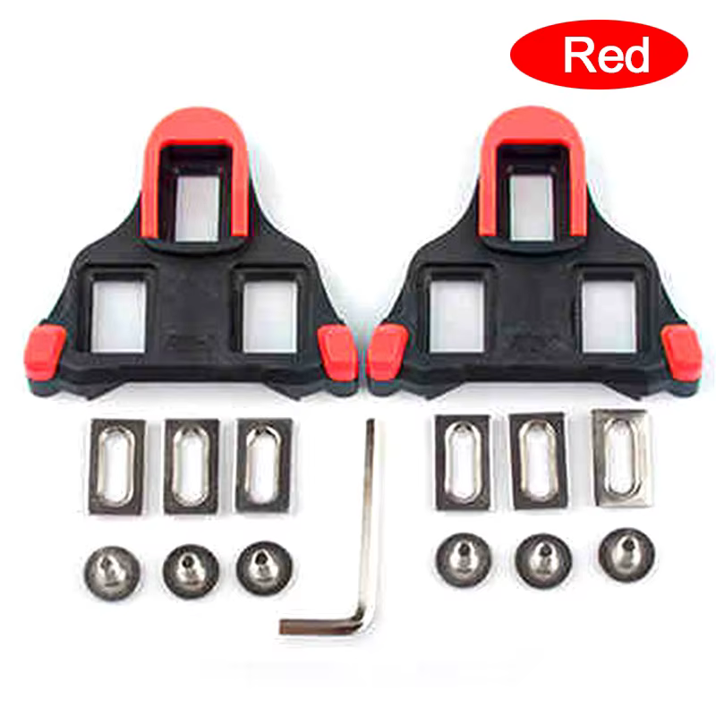 1 paire de crampons pour chaussures de vélo de route, accessoires de pédalier de vélo confortables e