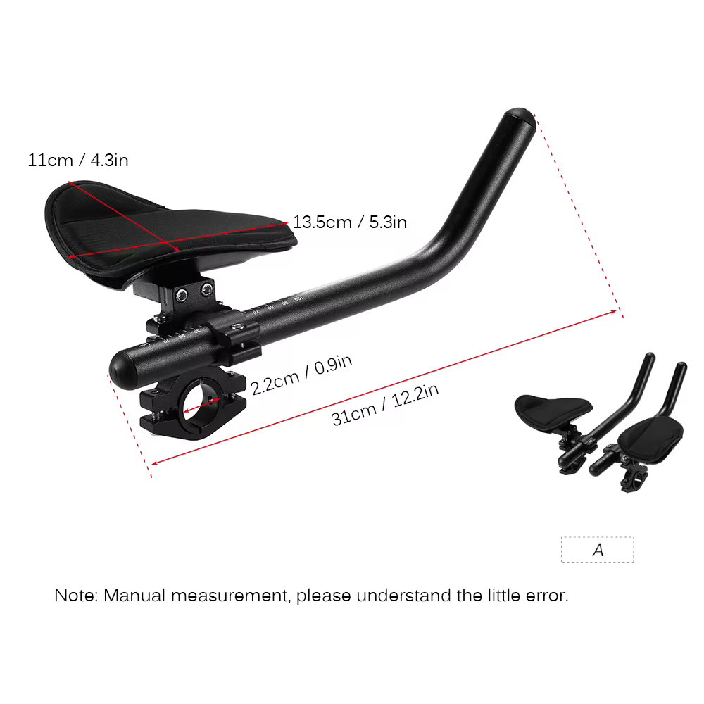 Repose-vélo guidon Cycle Aero Bar vélo Relaxation poignée barre Triathlon vtt vélo de route accoudoi