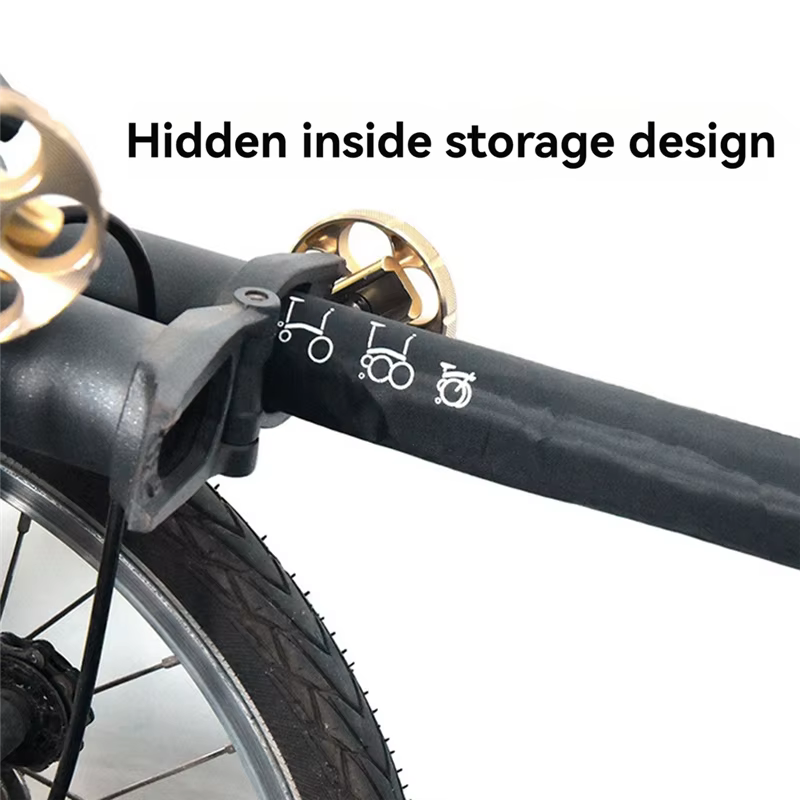 RTSHE-couvercle anti-poussière pour cadre de vélo pliant, ultraléger, pour vélo pliant Brompton, Por