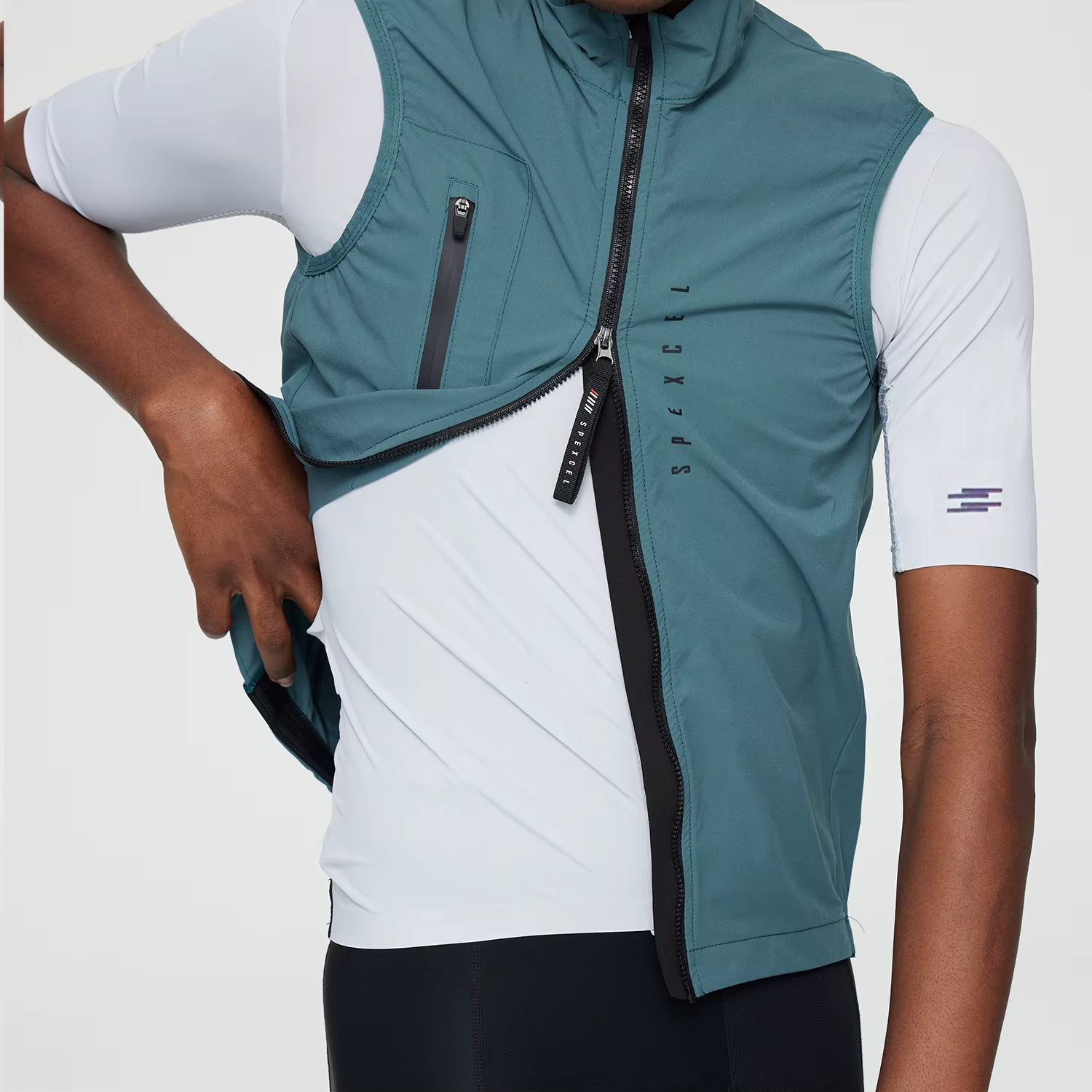 SPEXCEL toutes saisons classique léger coupe-vent gilet de cyclisme veste coupe-vent pour hommes tis