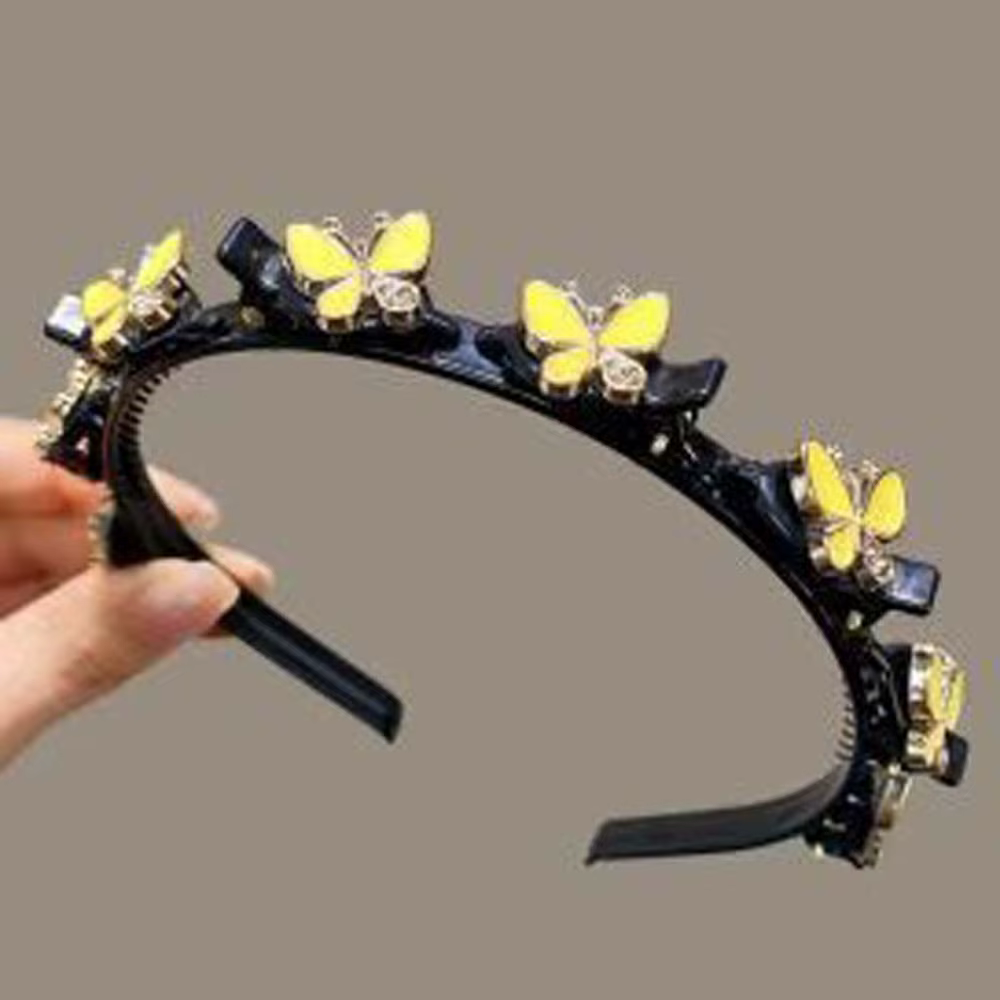 Accessoires pour cheveux, bandeaux élégants avec pinces, pinces à cheveux brillantes et douces en st