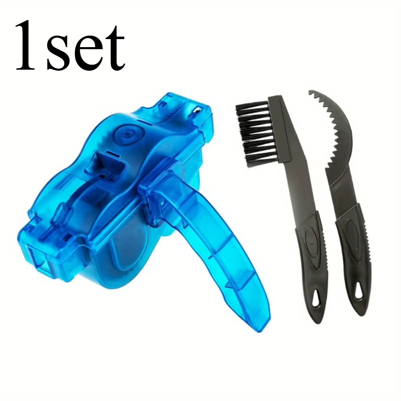 1 ensemble de brosses de nettoyage pour chaîne de vélo, kit d'outils de lavage pour VTT, cyclisme
