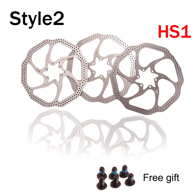 2PC G3 HS1 Rotor de frein à disque de vélo 160/180/203mm Rotors de frein hydrauliques haute résistan