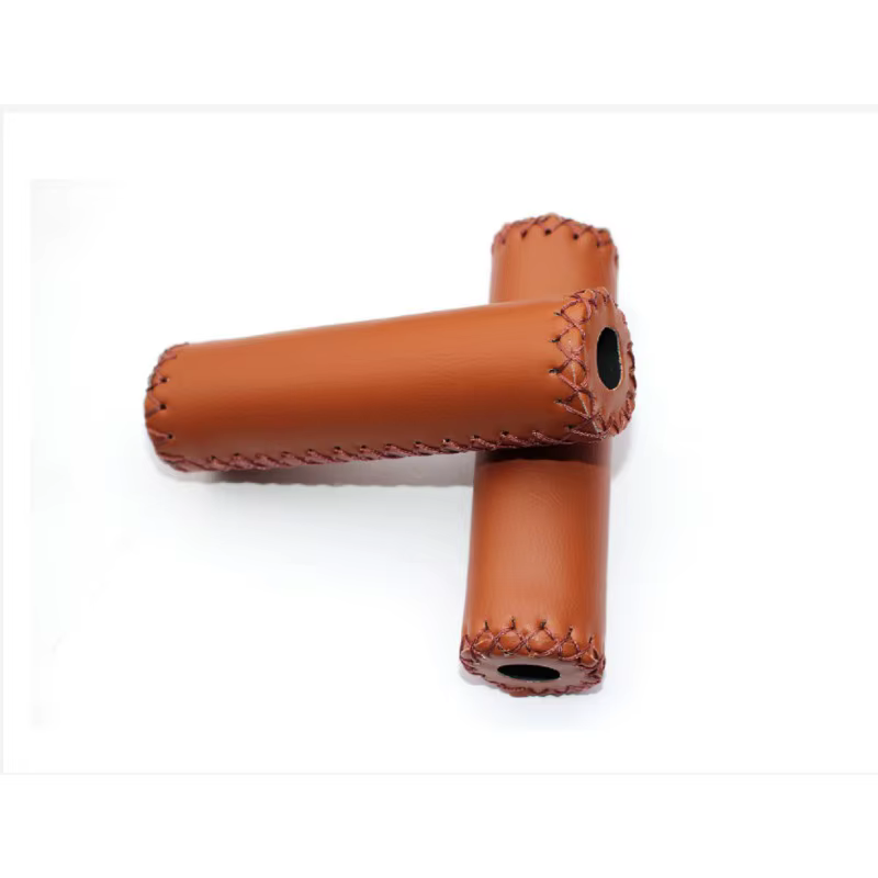 Poignée cousue à la main pour guidon de vélo, accessoire en mousse souple à haute élasticité pour VT