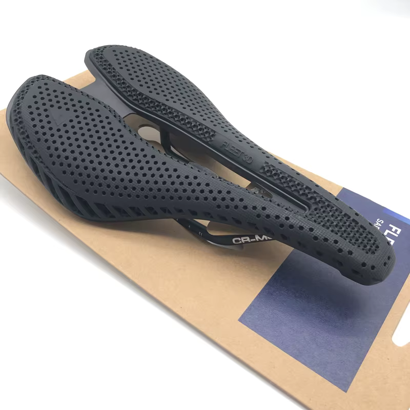 GIANT FLEET 3D imprimé Selle vélo 3D siège ultraléger NYLON fibre creux confortable respirant vtt gr