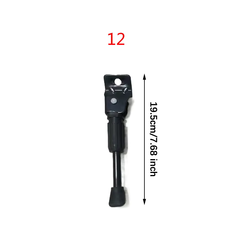 Support de béquille latéral de vélo pour enfants, support arrière, supports de vélo en acier de qual