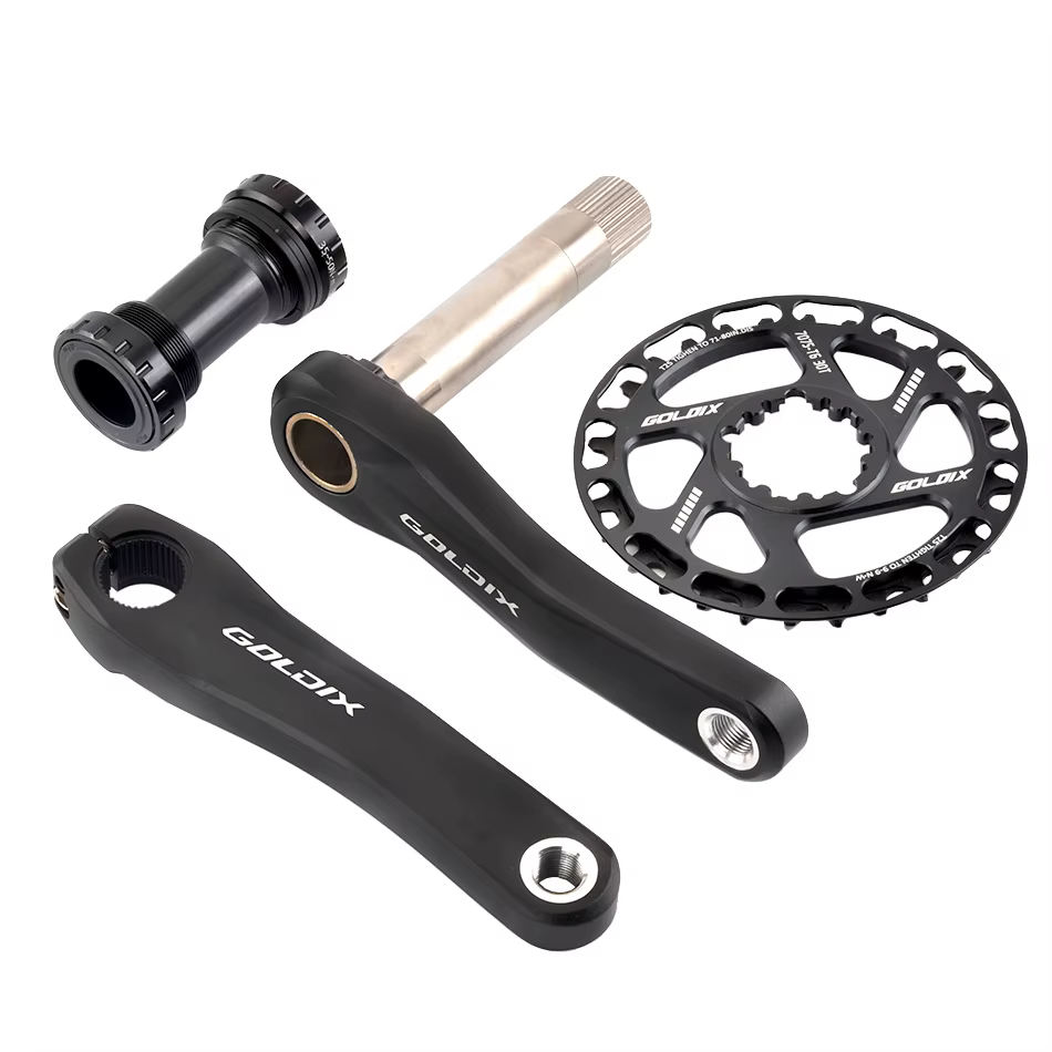 GOLDIX – pédalier de vélo pour enfants, 110/127/140/150/155/160mm, avec disque de protection, 30T 32