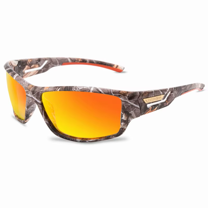 LOISRUBY lunettes de soleil polarisées cyclisme Camouflage conduite Sports de plein air pêche lunett
