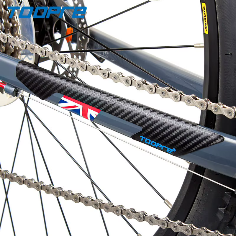 Autocollant de Protection de chaîne de vélo, autocollant de chaîne de soins de vélo de montagne, Fil