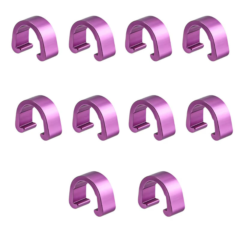 10 pièces vélos c-clip pinces boîtier tuyaux Guide pinces câble frein boîtier pince vélos boîtier tu
