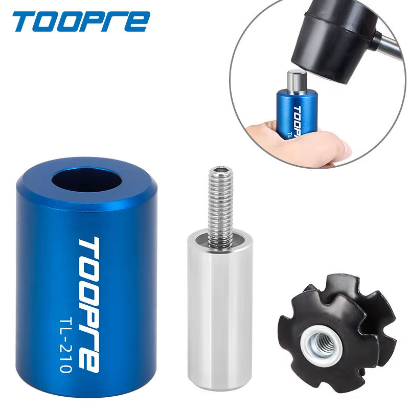 TOOPRE fourche tournesol montage supérieur 28.6mm OD fourche pilote outil vtt dispositif réparation 