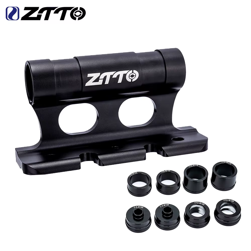 ZTTO support de fourche de vélo support de transport de voiture dégagement rapide à travers l'axe in