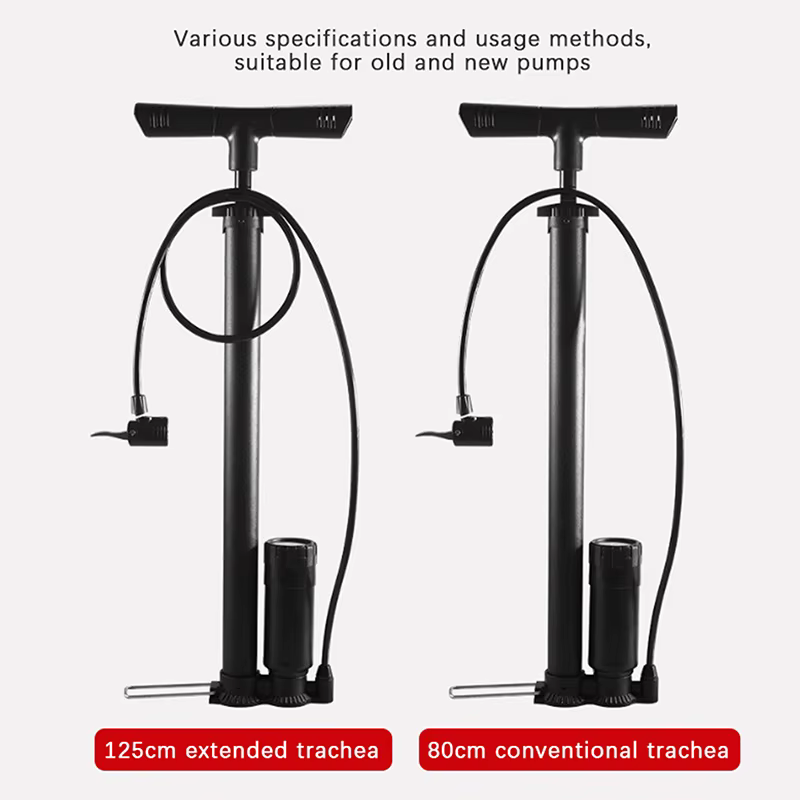 Tube d'extension de pompe à air de vélo, connecteur de tuyau de vélo, accessoires de gonfleur, buses