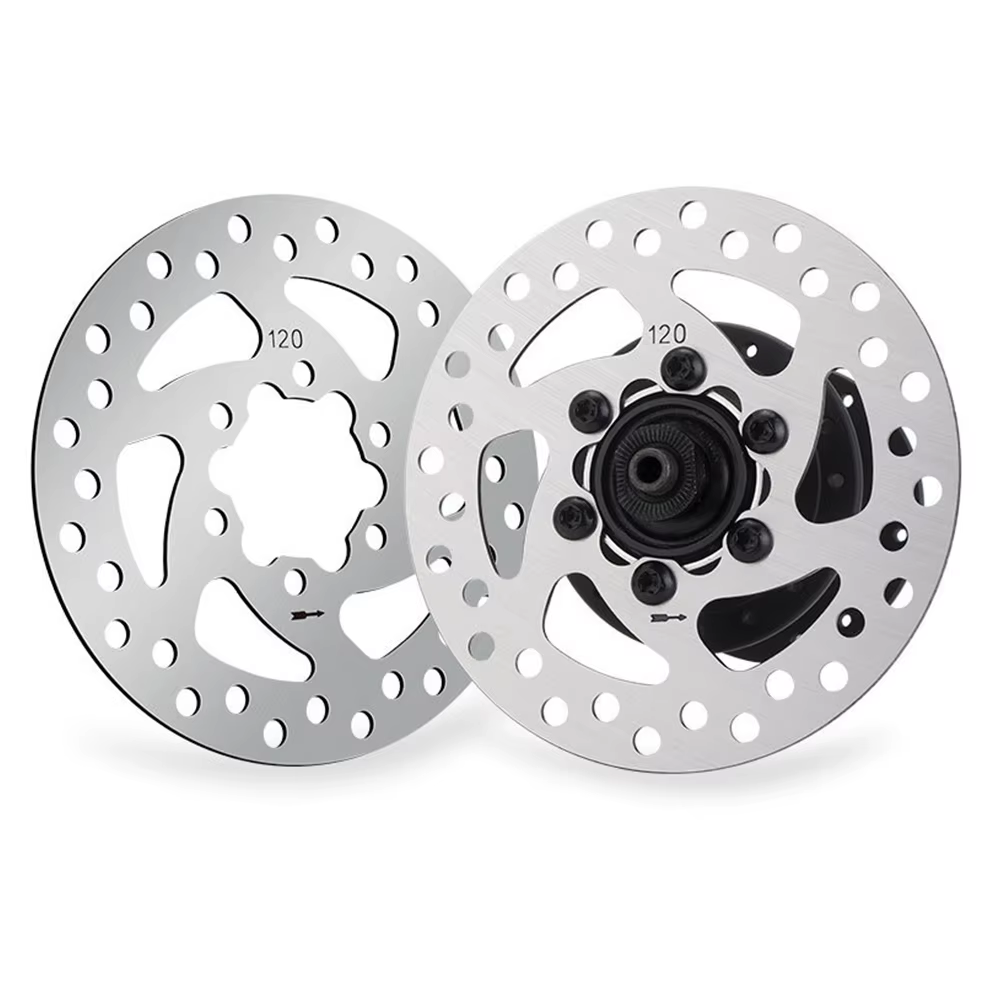 Rotor de frein de vélo vtt 120 140 160 180 203mm 6 pouces, Rotor de frein hydraulique en acier inoxy