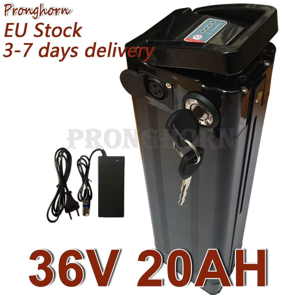Batterie eBike 36V 10Ah 13Ah 15Ah 18Ah 20Ah pour 500W 350W 250W Prophete/Phylion/MiFa/Rex/Prophete/T