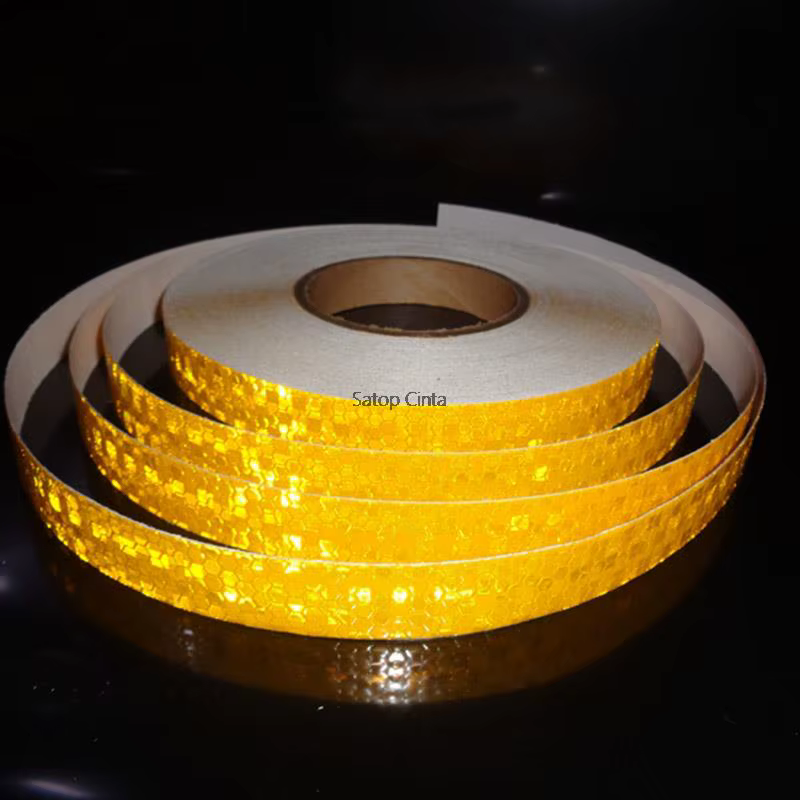 Bande autocollante réfléchissante fluorescente pour roue de vélo vtt, 1 pouce x 33 pieds, bande auto