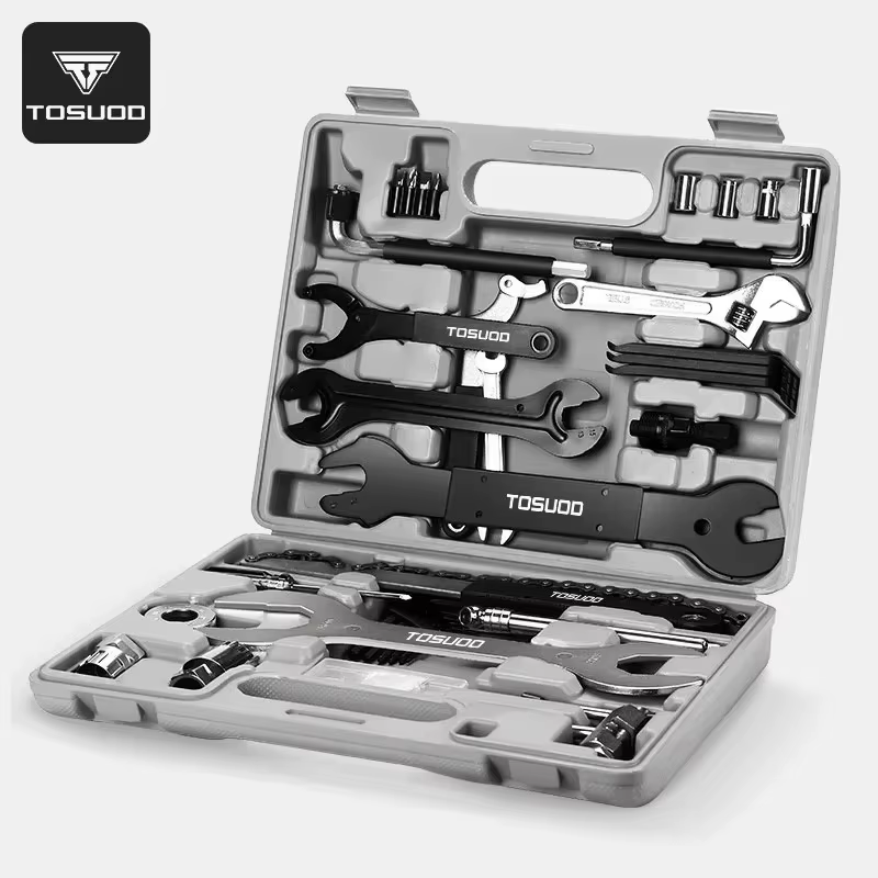 TOSUOD ensembles d'outils de vélo boîte outils de cyclisme vélo professionnel multifonction outils d