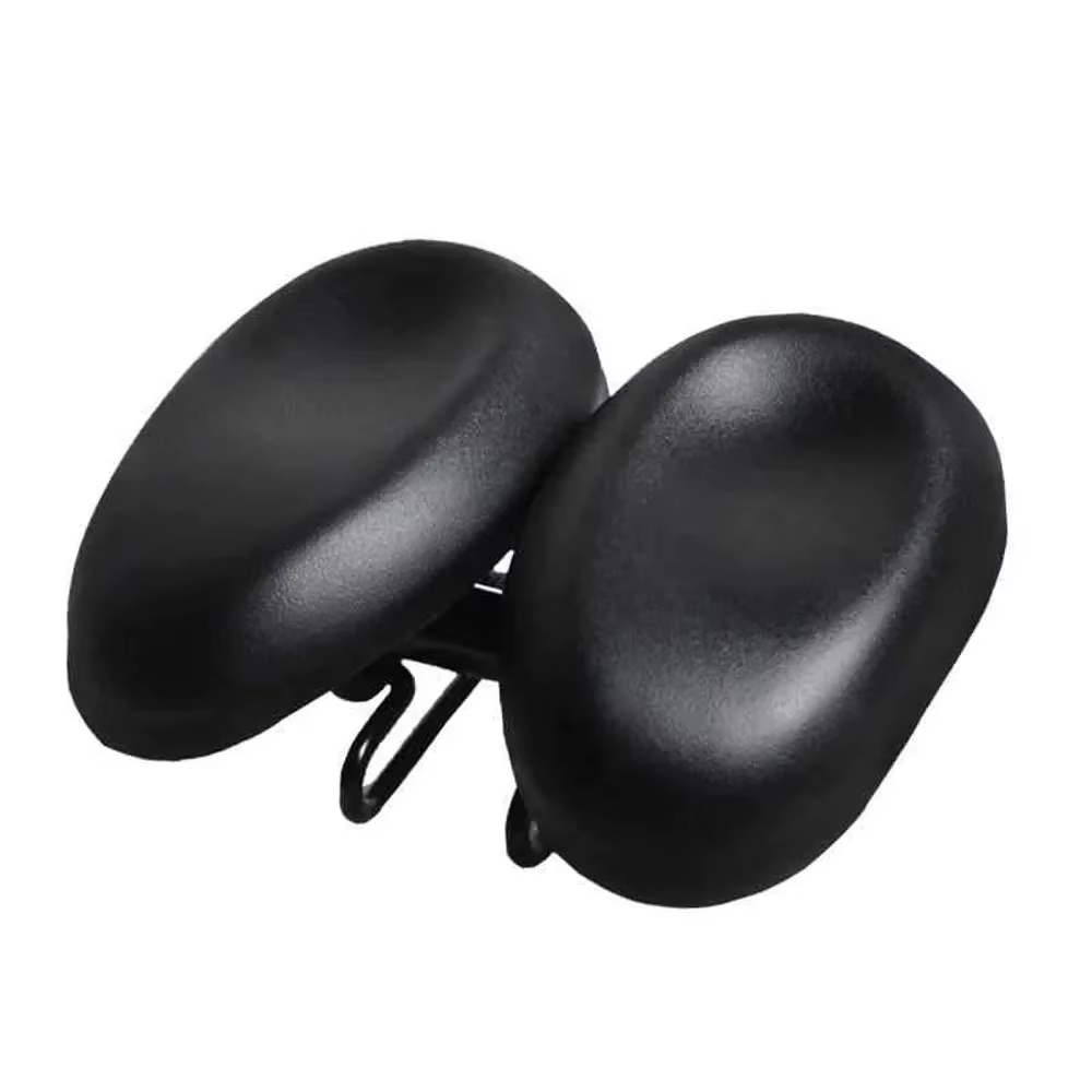 Coussin de vélo à deux places, confortable, double rembourrage, multifonction, remplacement, sport,