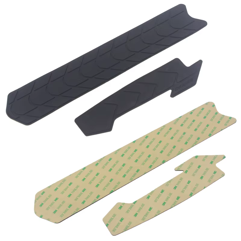 Autocollant anti-rayures en silicone pour cadre de vélo de route et VTT, protection du tube alertes 