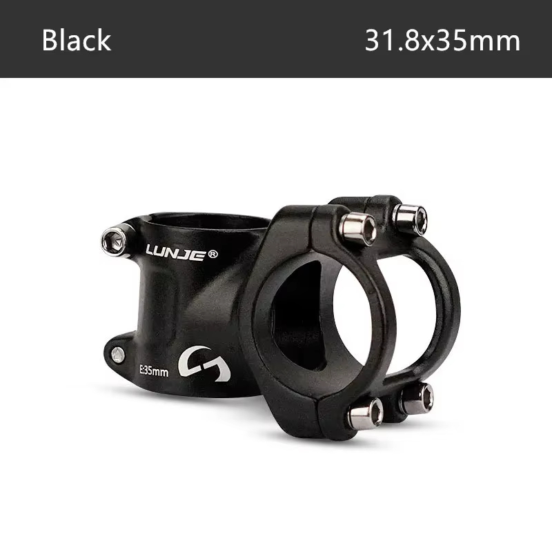 Tige de vtt 31.8/25.4mm x 35mm, Support de tige courte pour vélo de montagne, pont de vélo de route,