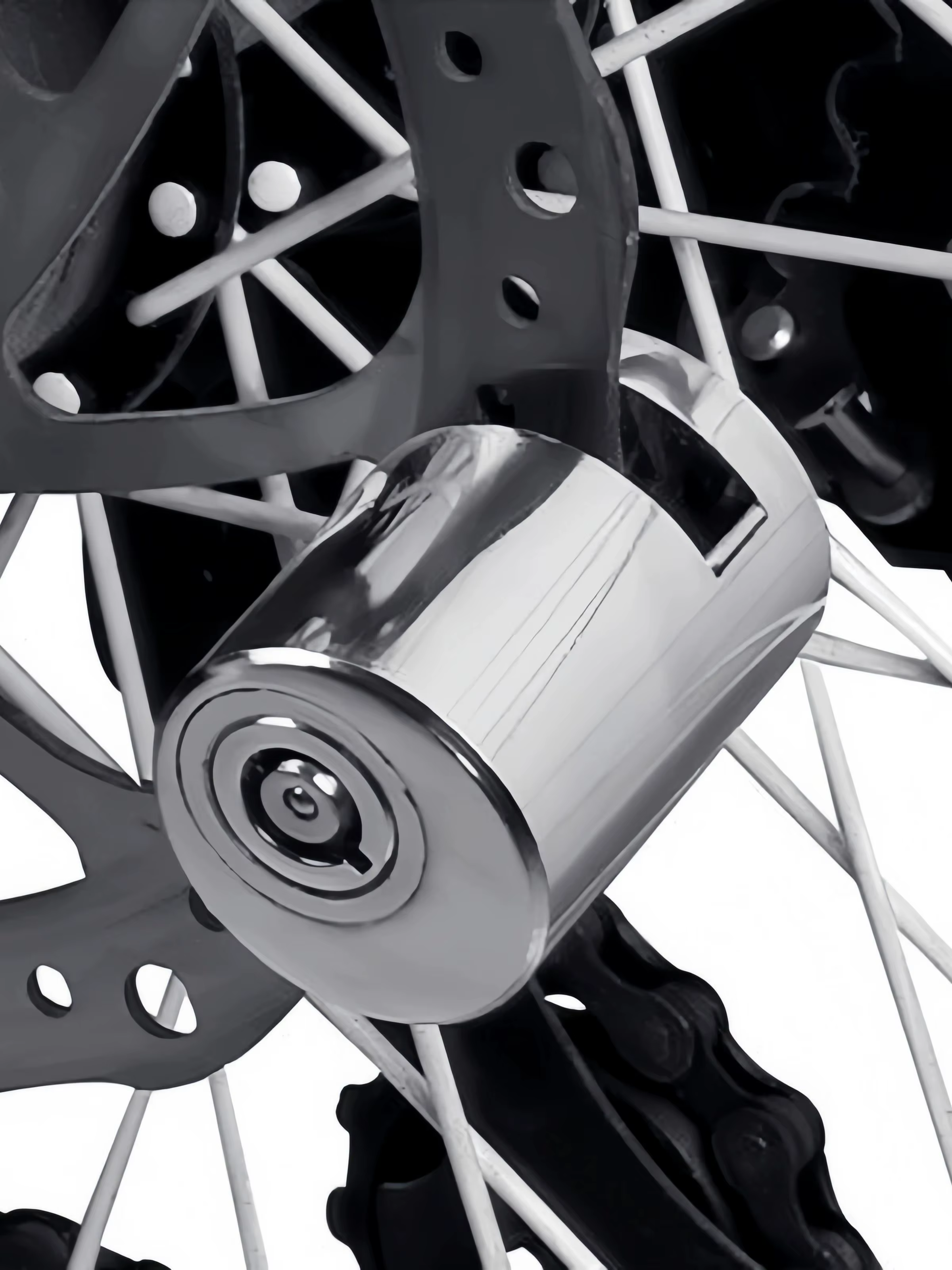 Serrure de vélo, serrure de frein à disque, serrure à disque de moto, serrure à disque, serrure anti