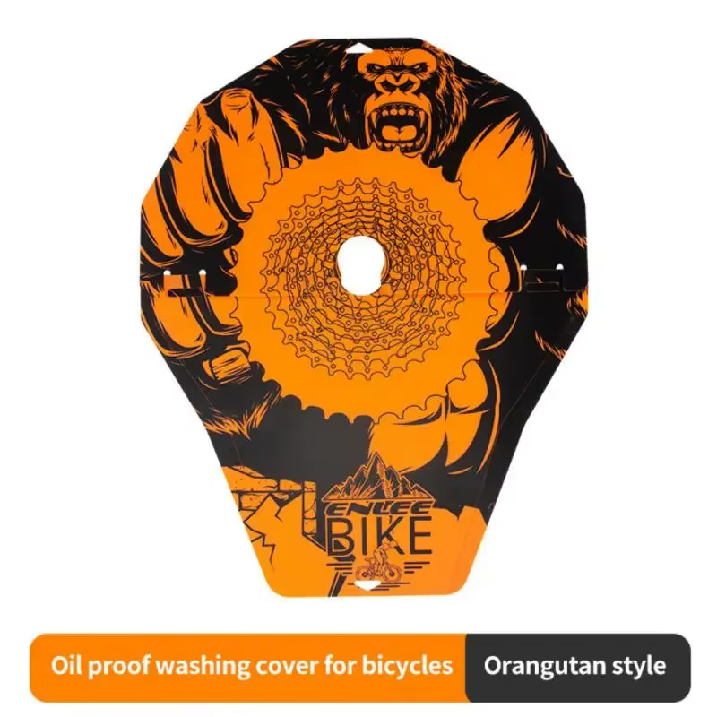 Couvercle de lavage de vélo Anti-graisse, couvercle de Protection des bords du moyeu de frein à disq