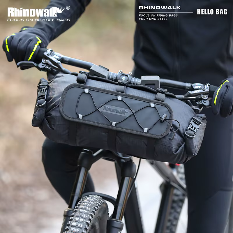 Bal inowalk-Sac multifonctionnel pour guidon de vélo, avec poches intérieures interchangeables et sa