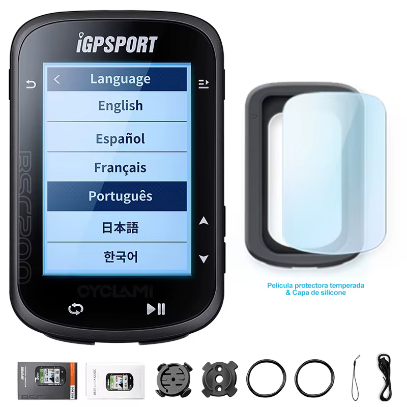 Ordinateur de vélo sans fil, GPS IGPSPORT – compteur de vélo GPS sans fil BSC200, bsc 200 pouces, co