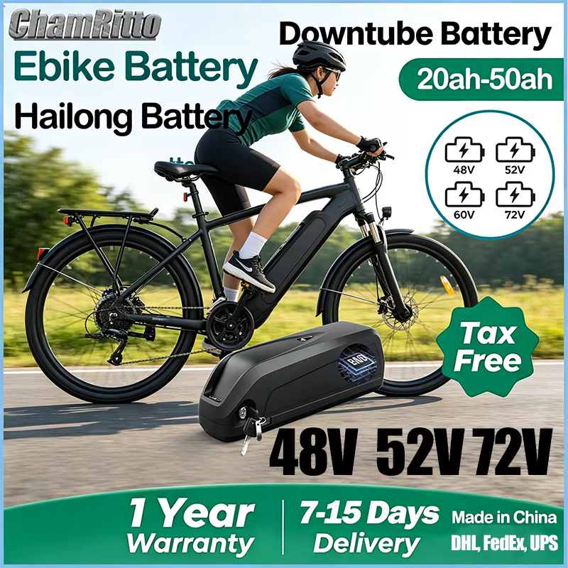Kit de conversion 52V 2000W, batterie de vélo électrique 72V 3000W 60Ah, batterie de vélo électrique