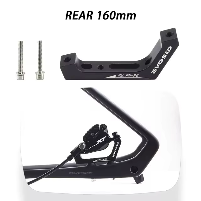 EVOSID – adaptateur de frein à montage plat pour vélo de gravier, avant et arrière, changement de no