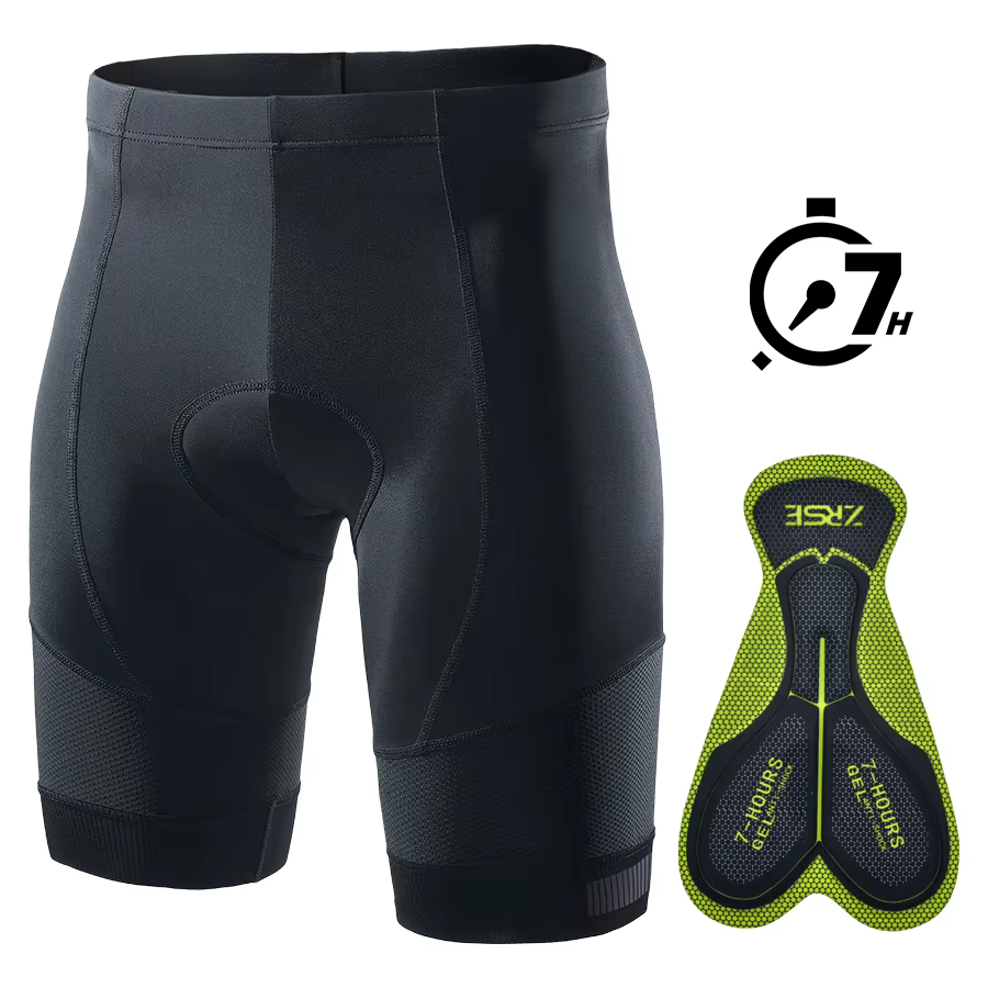 Short de cyclisme avec coussretours en gel pour hommes et femmes, vêtements de vélo, VTT, vélo de ro