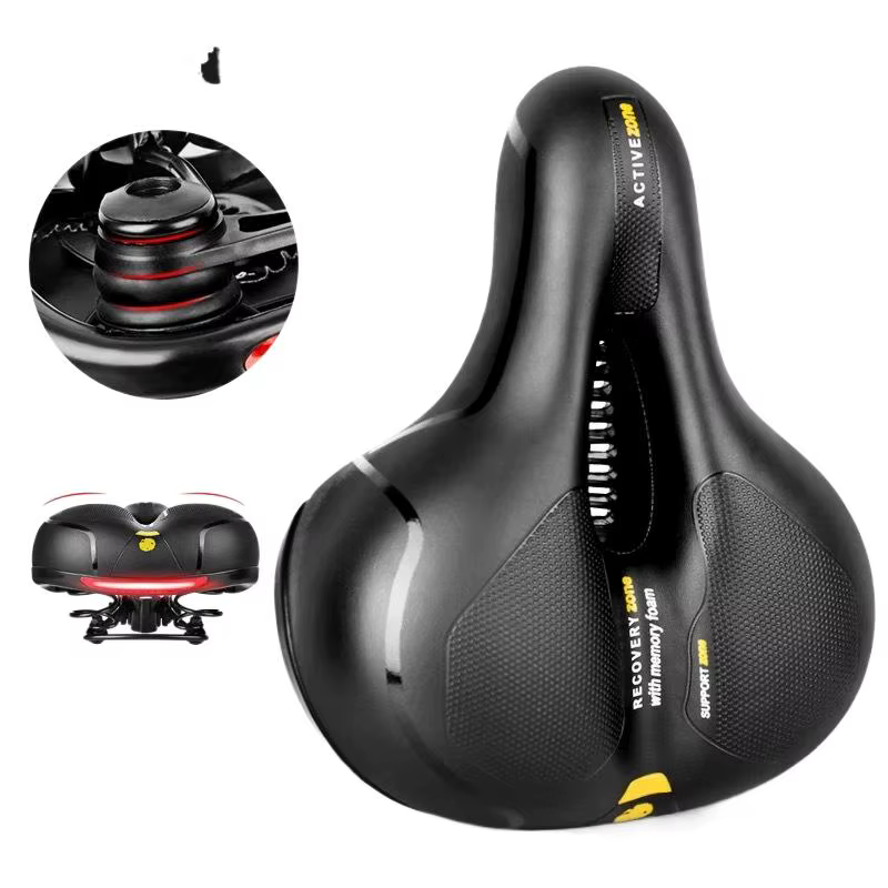 Selle de vélo creuse et respirante pour hommes et femmes, selle de vélo de route et vtt, absorbant l