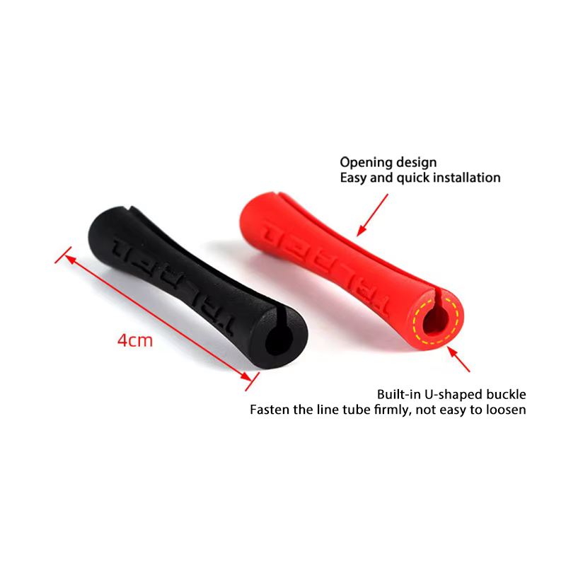 Toopre 4 pièces vélo frein extérieur engrenage câble enveloppe protecteur couverture vélo frein chan