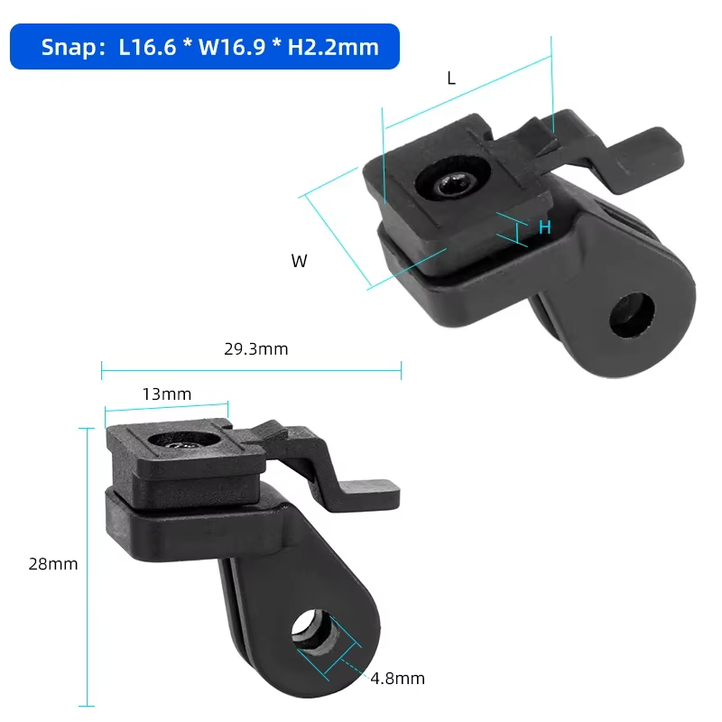 Support de phare Applicable à Trek Bontrager Ion Prort, adapté à la Adaptation de caméra GoPro, tige