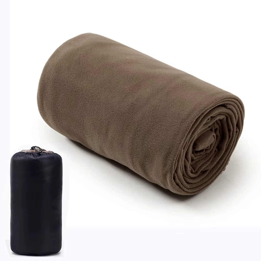 Sac de couchage portable avec doublure en microcarence, drap de voyage Smile, sac de couchage, couve