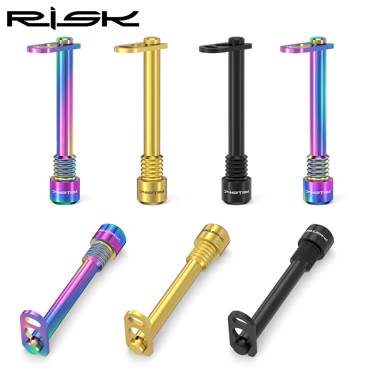 Risque 2 pièces boulon de frein à disque hydraulique de vélo pour Shimano Pad vtt vélo M4x26.5 bouch